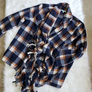Cozy Plaid Cardigan